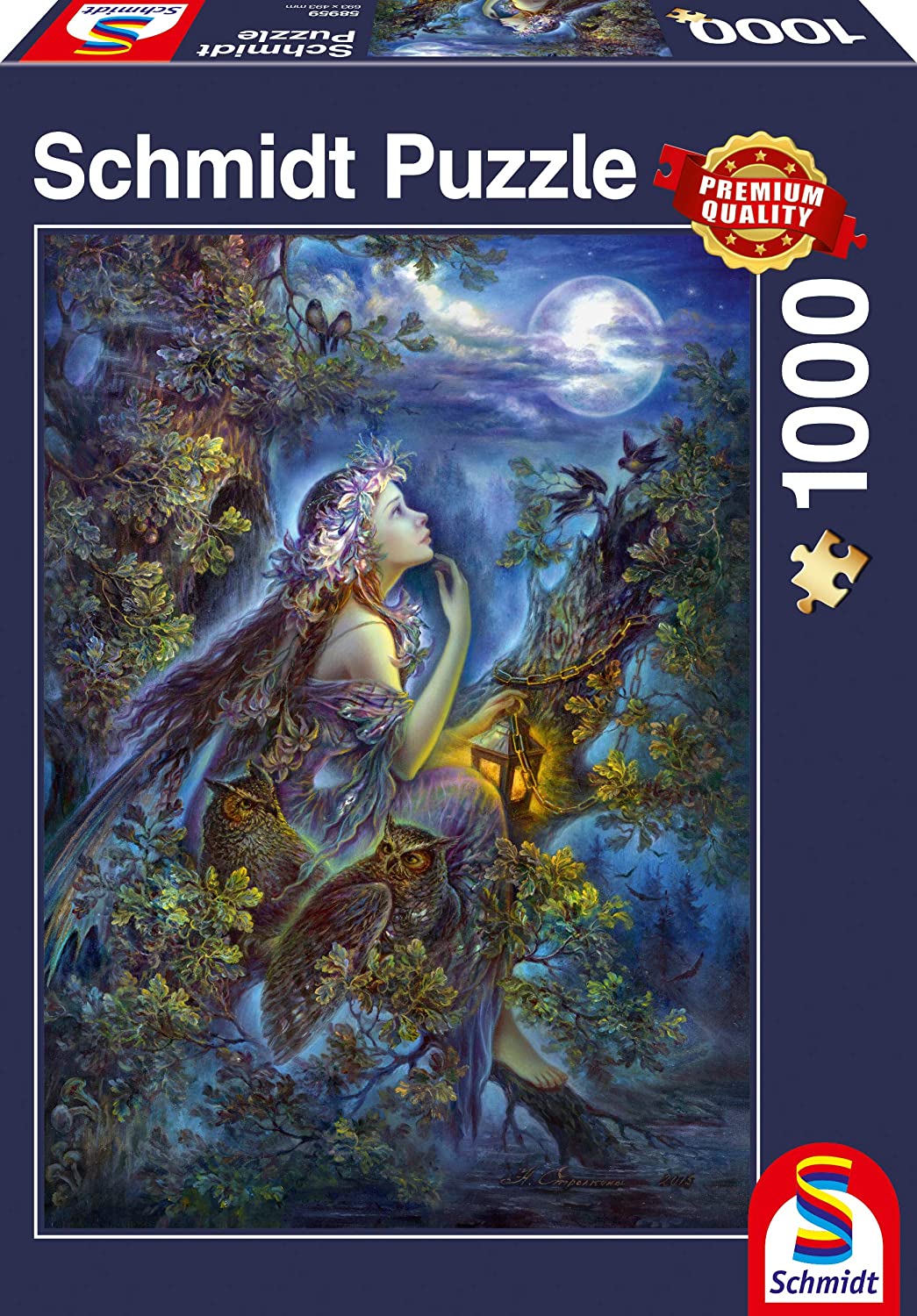Puzzle Schmidt 1000 Pezzi: Végétation Luxuriante – Fatto In Italia