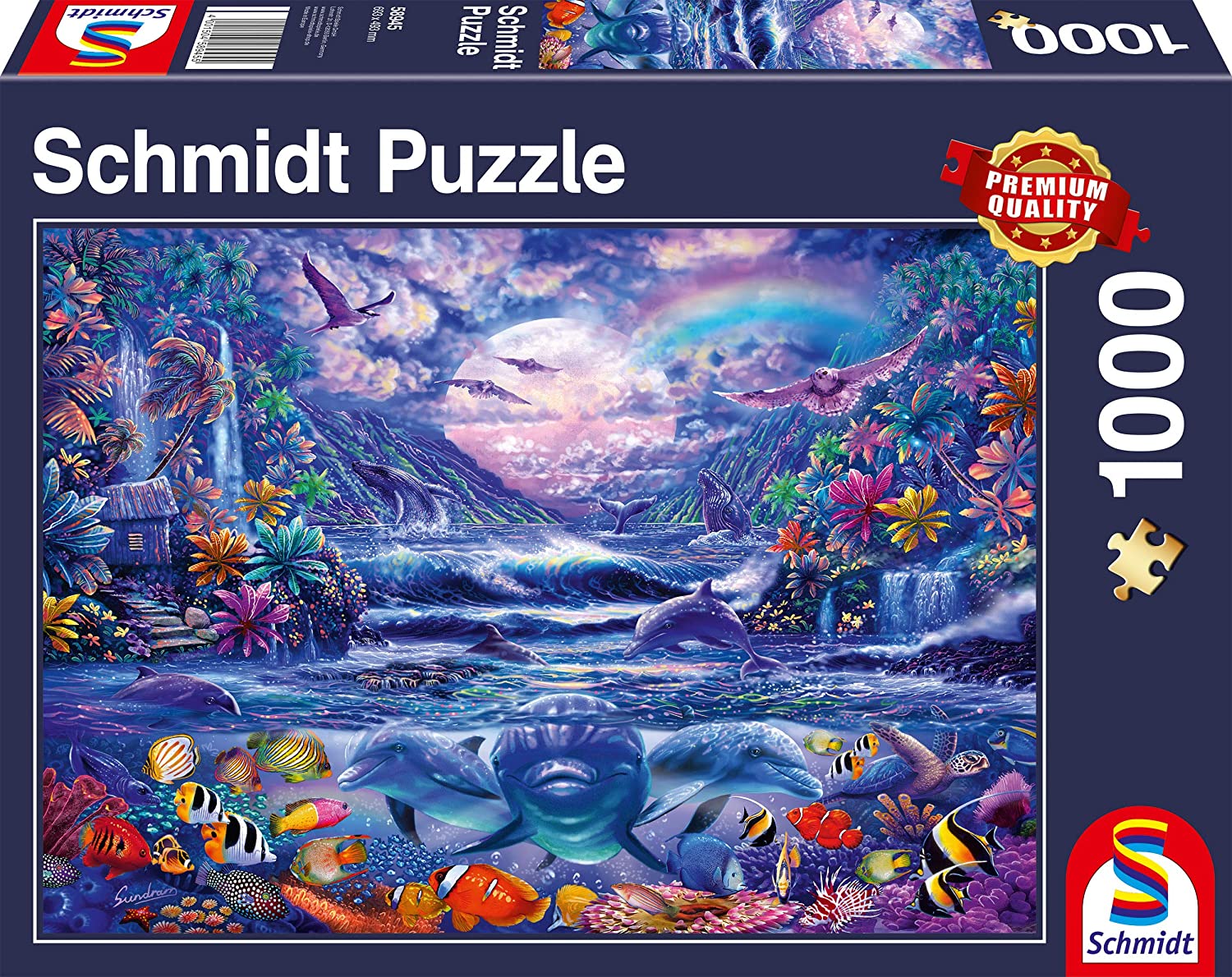 NEW Schmidt Jigsaw Puzzle 1000 Pieces Panda in a NEW Schmidt Jigsaw Puzzle 1000 Pieces Panda in a