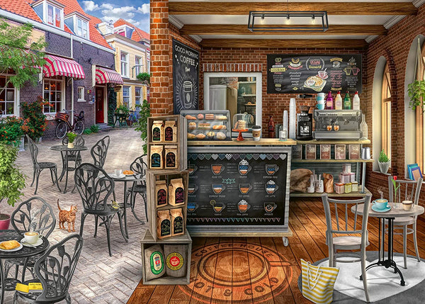 Ravensburger - Quaint Cafe Jigsaw Puzzle (1000 Pieces)