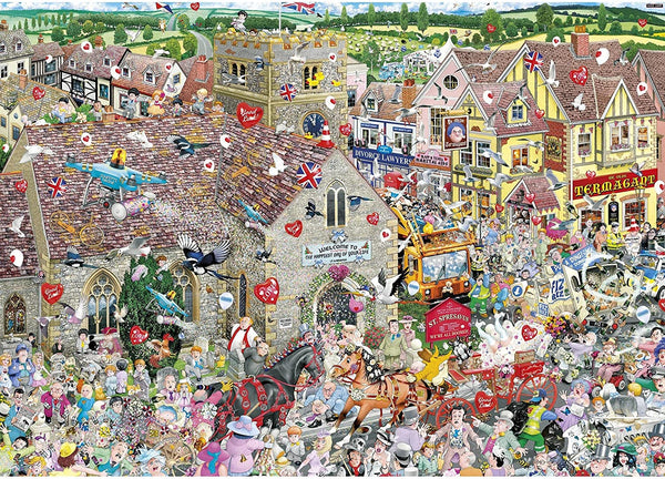 Gibsons - I Love Weddings by Mike Jupp Jigsaw Puzzle (1000 Pieces)