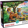 Buffalo Games - Hidden Tigers - 2000 Piece Jigsaw Puzzle