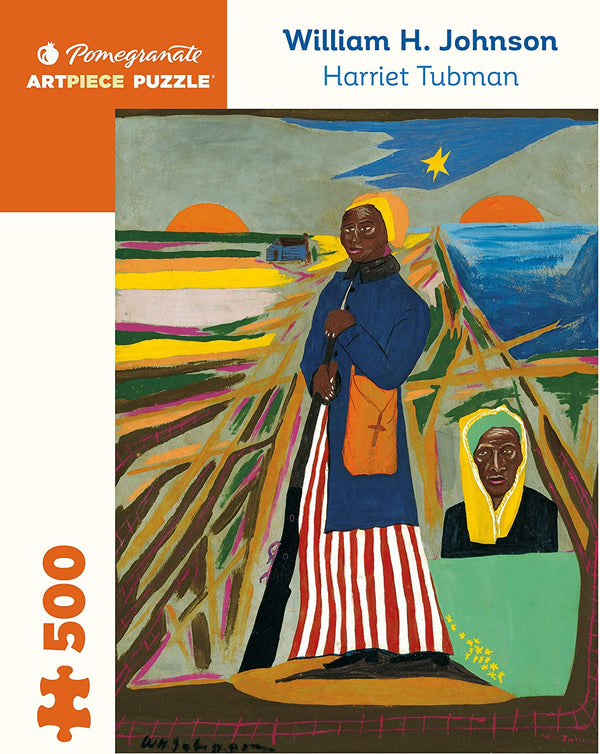 Pomegranate - Harriet Tubman by William H. Johnson Jigsaw Puzzle (500 Pieces)