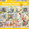 Schmidt - Through The Seasons Jigsaw Puzzle (200 Pieces)