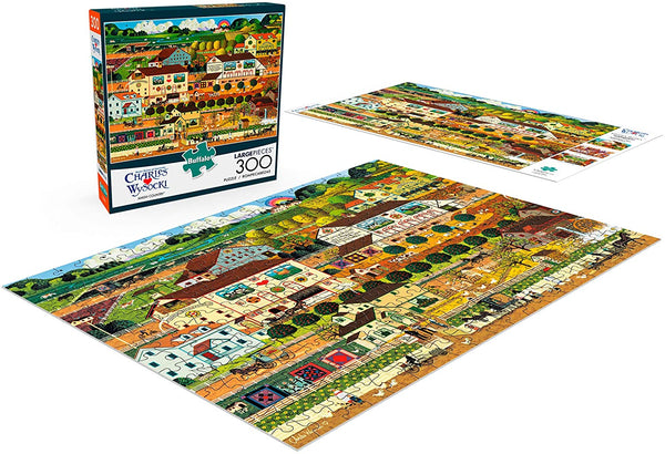 Buffalo Games - Charles Wysocki - Amish Country - 300 Large Piece Jigsaw Puzzle