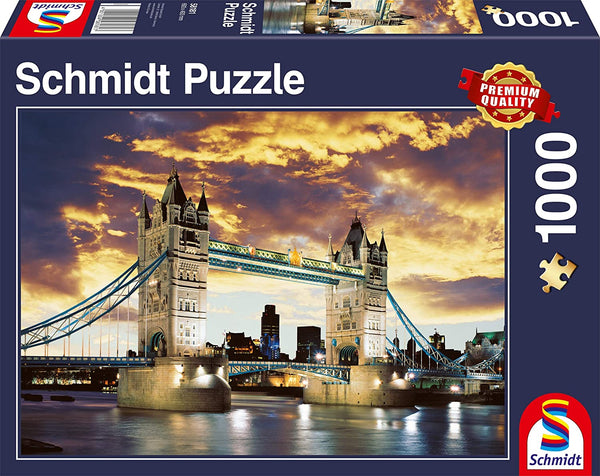 Schmidt - Tower Bridge London Jigsaw Puzzle (1000 Pieces)