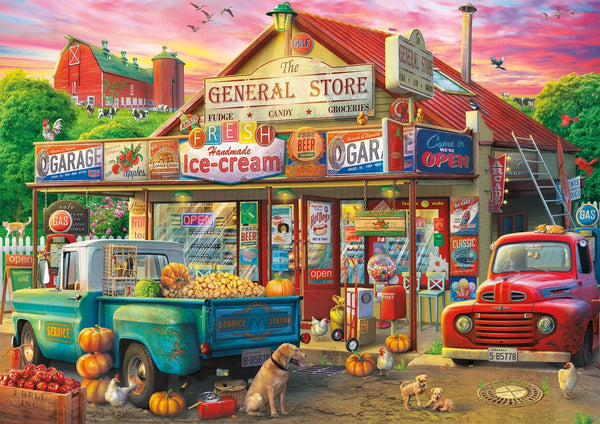 Buffalo Games - Americana Collection - Country Store - 500 Piece Jigsaw Puzzle