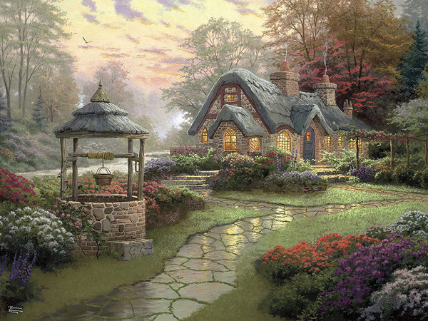 Ceaco - Inspirations Collection - Make a Wish Cottage - XL Jigsaw Puzzle (300 Pieces)