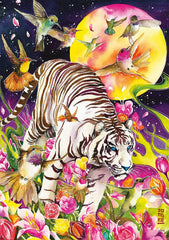Buffalo Games - Art of Play Collection - Tiger Moon - 500 Piece Jigsaw Puzzle