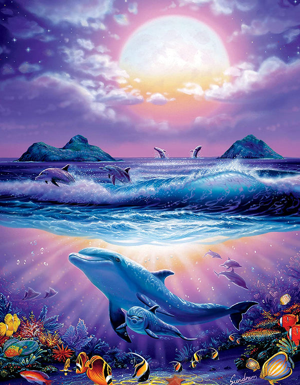 Ceaco - Seaside 8-in-1 (2x300, 4x500, 1x750, 1x1000pc) Jigsaw Puzzle (4350 Pieces)