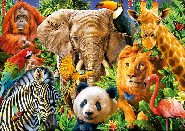 Educa - Wild Animals Jigsaw Puzzle (500 Pieces)