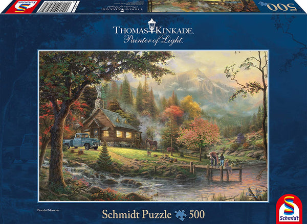 Schmidt - Thomas Kinkade - Peaceful Moments Jigsaw Puzzle (500 Pieces)