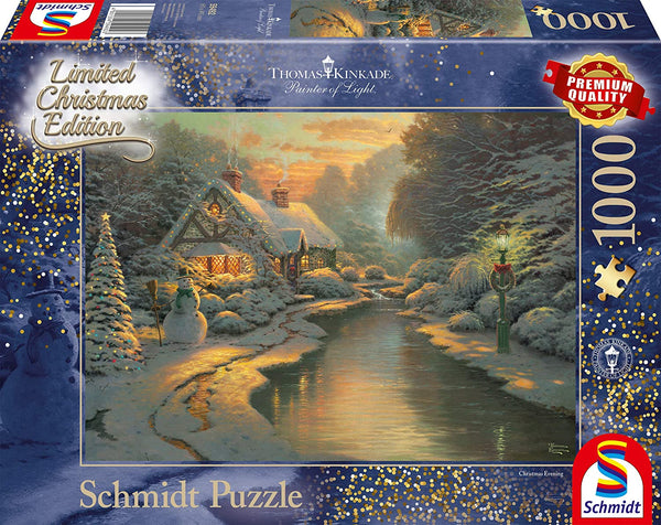 Schmidt - Thomas Kinkade - Christmas Eve Jigsaw Puzzle Limited Edition (1000 Pieces) 59492