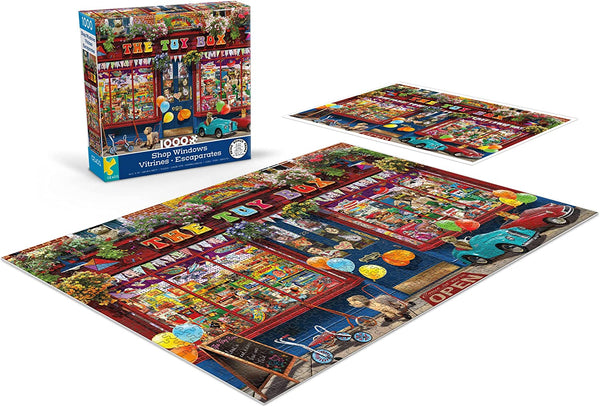 Ceaco - Shop Windows - Toy Box - 1000 Piece Jigsaw Puzzle