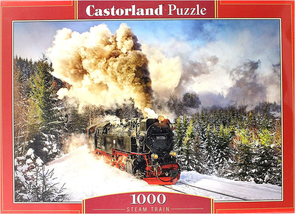 Castorland - Steam Train Jigsaw Puzzle (1000 Pieces)