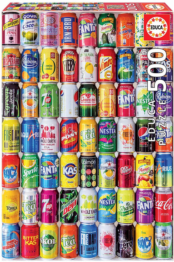 Educa - Soft Cans Jigsaw Puzzle (500 Pieces)