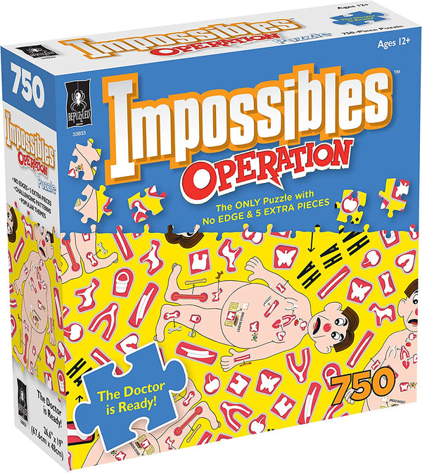 Hasbro - Impossibles Operation Jigsaw Puzzle (750 Pieces)