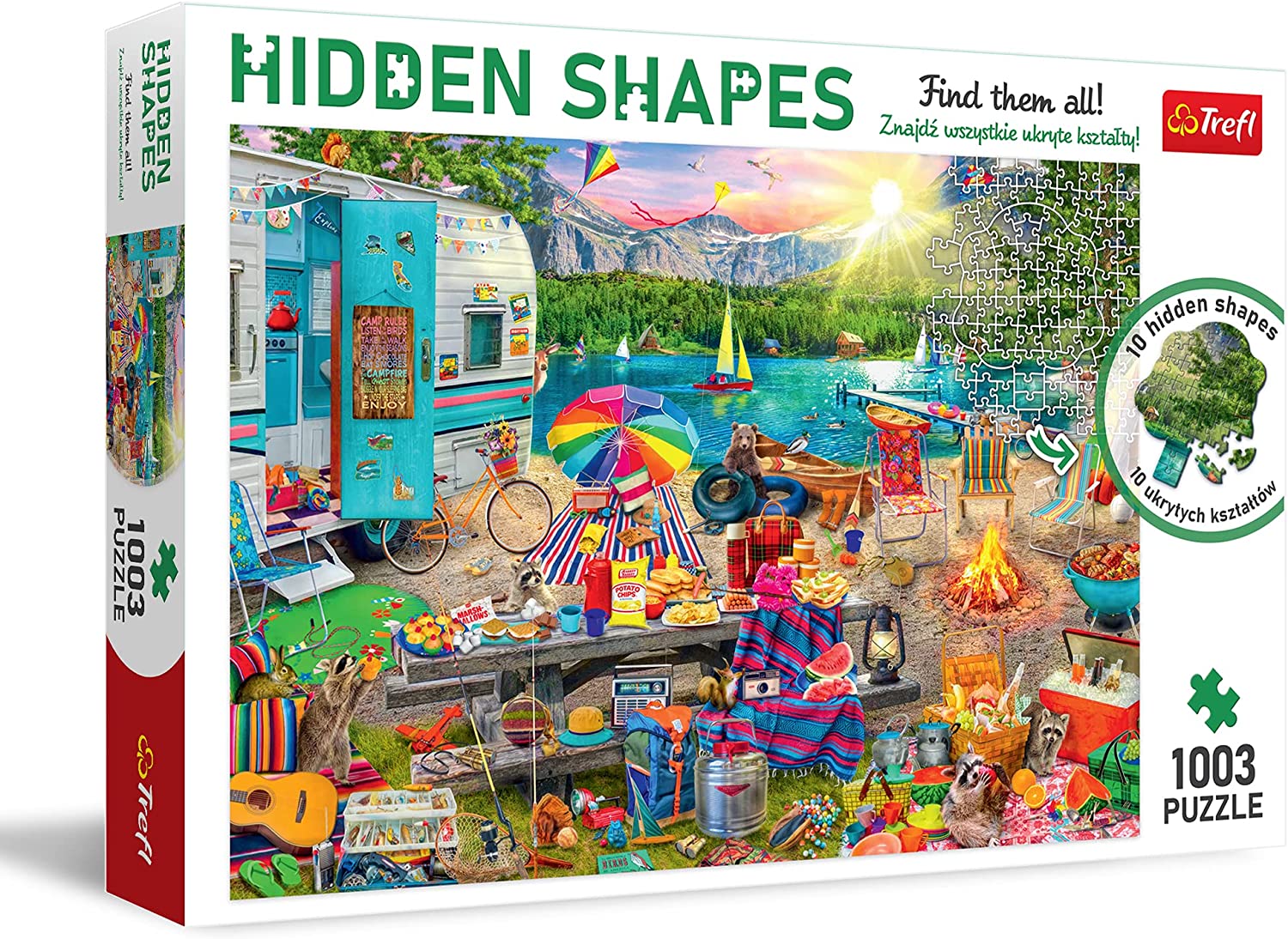 Shape Puzzle Rv Trefl - Hidden Shapes Motorhome Jigsaw Puzzle (1000 Pieces) | I Love ...