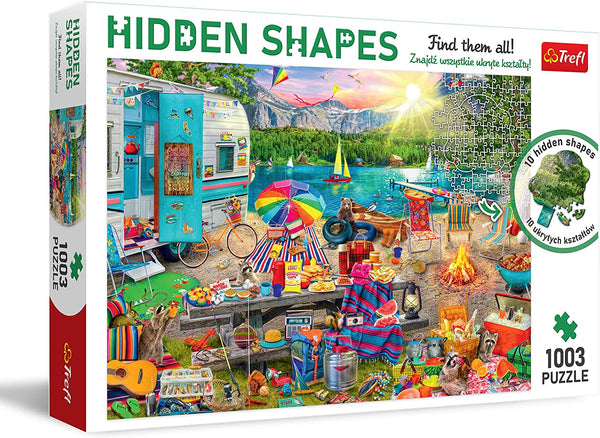 Trefl - Hidden Shapes Motorhome Jigsaw Puzzle (1000 Pieces)