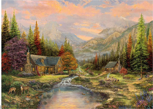 Ceaco - Sierra Paradise by Thomas Kinkade Jigsaw Puzzle (1000 Pieces)