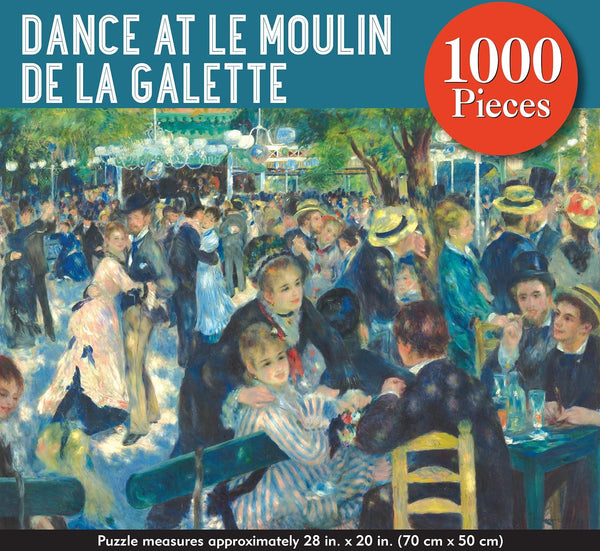 Peter Pauper Press - Dance at Le Moulin De La Galette Jigsaw Puzzle (1000 Pieces)