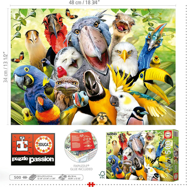 Educa - Watch The Birdie Jigsaw Puzzle (500 Pieces)