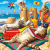 Buffalo Games - Cats Collection - Beachcombers - 750 Piece Jigsaw Puzzle