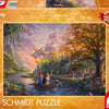 Schmidt - Disney - Pocahontas by Thomas Kinkade Jigsaw Puzzle (1000 Pieces)