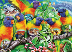 Ravensburger - Land of The Lorikeet Jigsaw Puzzle (1000 Pieces)