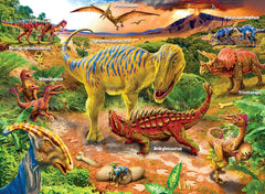 Buffalo Games - Explorer Puzzles - Dinosaur Adventure - 100 Piece Jigsaw Puzzle