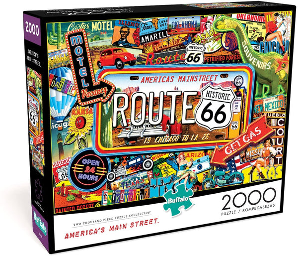 Buffalo Games - America's Main Street - 2000 Piece Jigsaw Puzzle