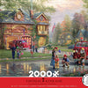 Ceaco - Fire Station by Thomas Kinkade Jigsaw Puzzle (2000 Pieces)