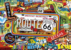Buffalo Games - Americana Collection - America's Main Street - 500 Piece Jigsaw Puzzle