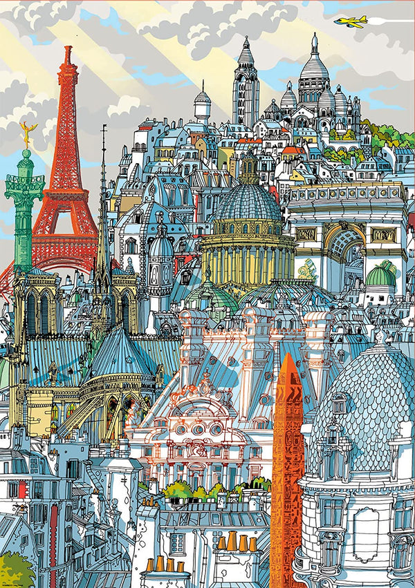 Educa - Paris, Carlo Stanga Jigsaw Puzzle (1000 Pieces)