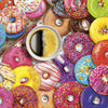 Buffalo Games Coffee and Donuts by Aimee Stewart Jigsaw Puzzle from The Vivid Collection (300 Piece)