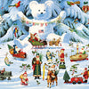 Buffalo Games - Holiday Collection - Charles Wysocki - Jingle Bell Teddy and Friends - 300 Large Piece Jigsaw Puzzle