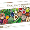 Clementoni High Quality 1000 pc Panorama Puzzle - Healthy Veggie 39518