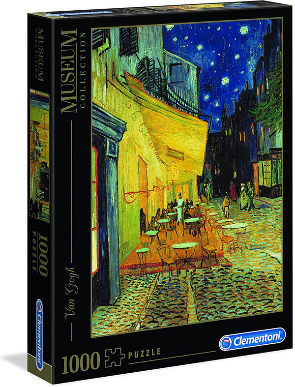 Clementoni - Cafe Terrace at Night by Van Gogh Jigsaw Puzzle (1000 Pieces)