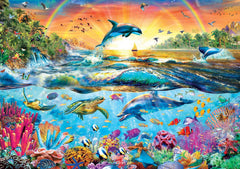 Buffalo Games - Amazing Nature Collection - Tropical Paradise - 500 Piece Jigsaw Puzzle