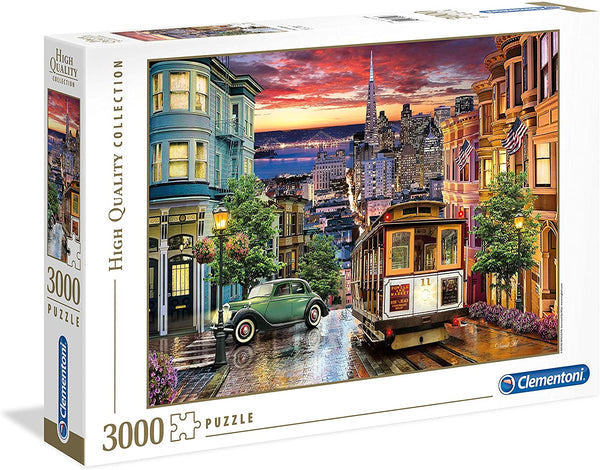 Clementoni - San Francisco Jigsaw Puzzle (3000 Pieces)