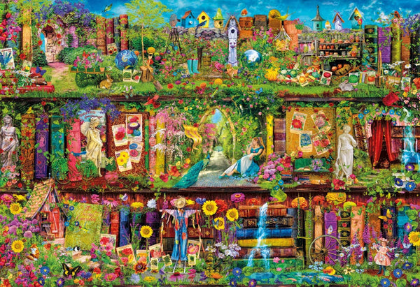 Clementoni - The Garden Shelf Jigsaw Puzzle (2000 Pieces)