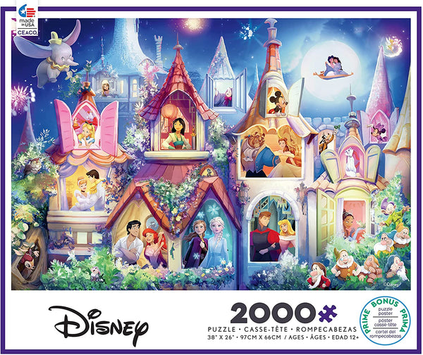 Ceaco - Princess Castle Jigsaw Puzzle (2000 Pieces)