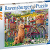 Ravensburger - Cute Dogs in the Garden Jigsaw Puzzle (500 Pieces) 150366