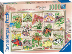 Ravensburger - Marvellous Moths Jigsaw Puzzle (1000 Pieces)