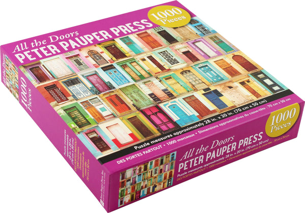 Peter Pauper Press - All the Doors Jigsaw Puzzle (1000 Pieces)