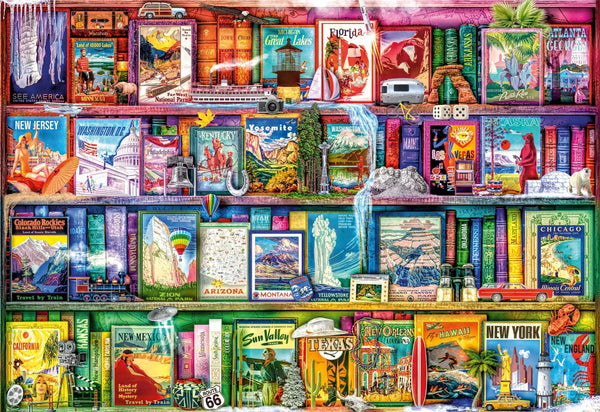 Buffalo Games - Aimee Stewart - Travel Trinkets - 2000 Piece Jigsaw Puzzle