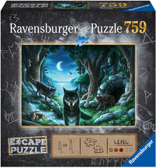 Ravensburger - Escape 7 The Curse of The Wolves Jigsaw Puzzle (759 Pieces)
