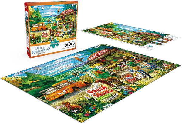 Buffalo Games - Days to Remember - Country Road - 500 Piece Jigsaw Puzzle