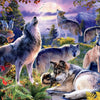 Ceaco Wolves Wolf Pack Jigsaw Puzzle - 1000 Pieces