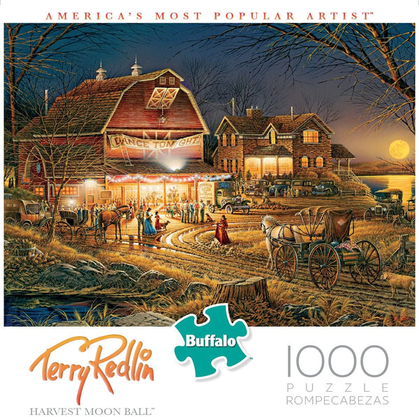 Buffalo Games - Terry Redlin - Harvest Moon Ball - 1000 Piece Jigsaw Puzzle