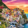 Buffalo Games - Earthpix Collection - Cinque Terre Sunset Jigsaw Puzzle (500 Pieces)
